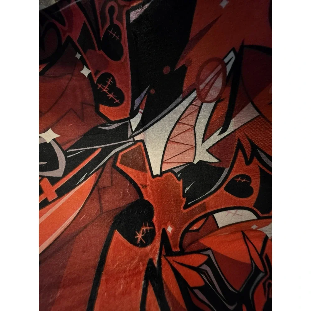 Alastor FLOOR Mat Desk Rug Matches Hazbin Hotel Pin-Up‎ Alastor Valentine's 2024